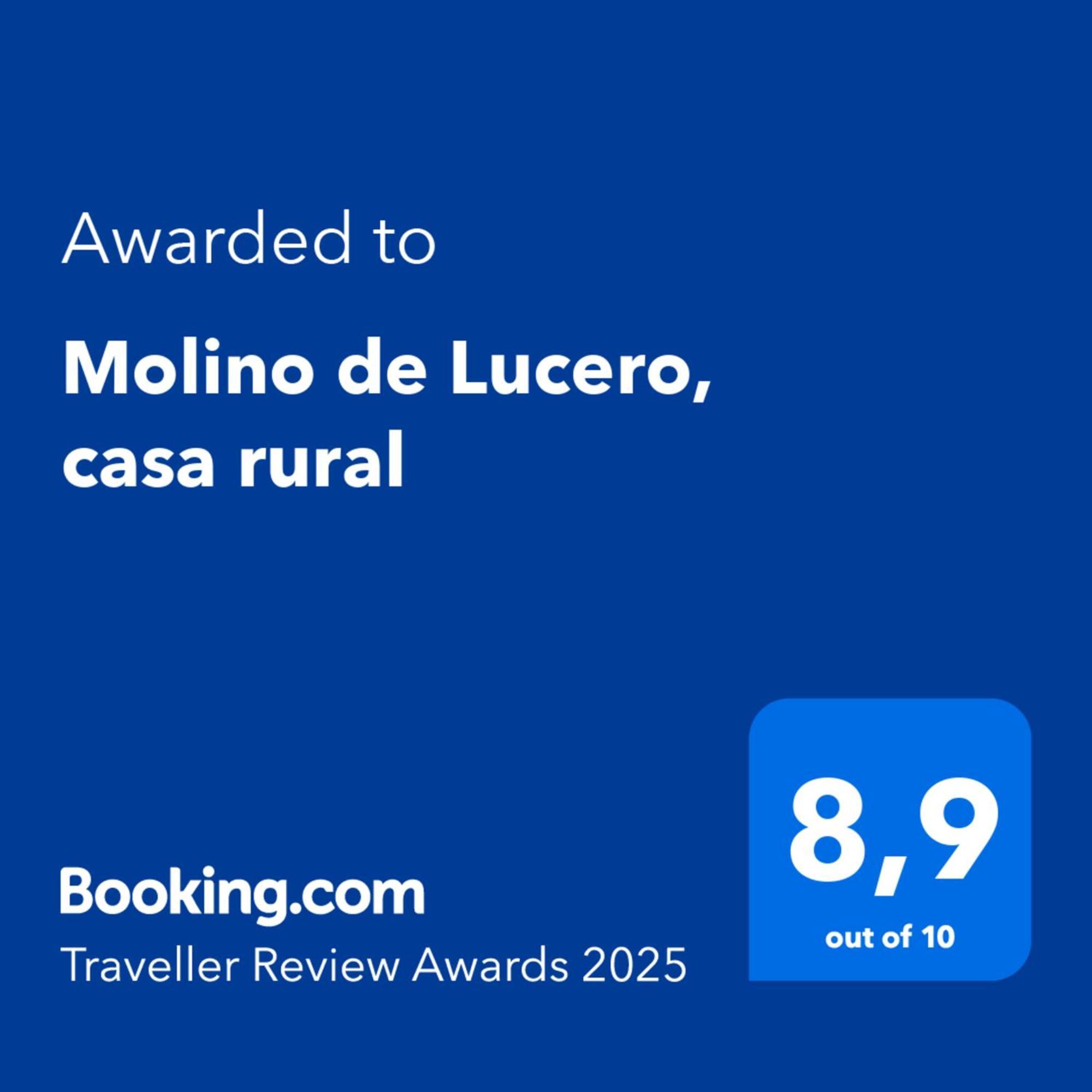 Molino De Lucero, Casa Rural Teba Eksteriør bilde
